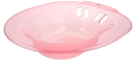 Anneome Postpartum Sitzbadewanne Rosa Ergonomisch Komfortabel für Frauen zur Wundpflege Sitzbad Toilette Multifunktional Dampfbad Wanne für Zuhause Pflege