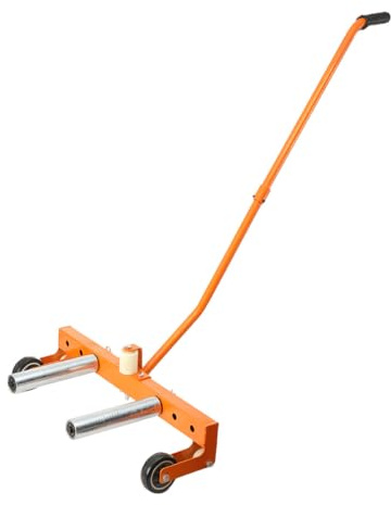 Mreryyse Reifenmontagewagen, bis 150 kg (330 lbs), Schwerer Reifen Bewegen Wechsel Montage, Mobiler Radroller Radlifter Radmontagehilfe aus Stahl für 6,5-24,5 Reifen