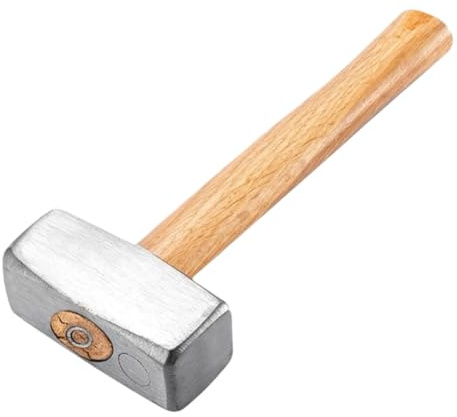 Hipzeepo Marteau de Traîneau de 3 Lb 3 Lb Marteau de Marteau en Bois Marteau en Bois Marteau