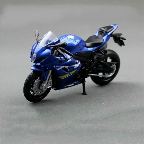Leksaksmotorcykel Diecast-För modell 1:18 Samlingspresent till För Suzuki GSX-R1000 GSXR1000 GSX R1000(Blue)