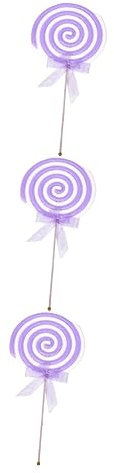 MAGICLULU 3 Pz lecca lecca di schiuma turbinio ornamenti di caramelle decorazioni feste addobbi feste Lecca-lecca arredamento oggetti di scena per di matrimonio finto lecca lecca