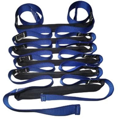 Scala antincendio di emergenza, corda di estensione di sicurezza con tessitura allargata, antiscivolo e portatile, per una rapida distribuzione da balcone o finestra