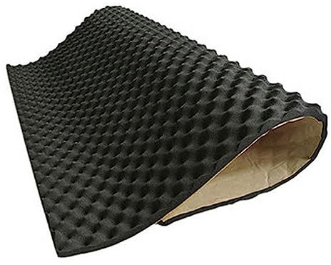 YUOIUX Tapis insonorisant de voiture utyl - Isolation acoustique et amortissement - 99 x 50 cm - 50 x 50 cm