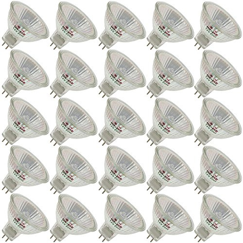 Industrial Performance BAB/CG, 20 Watt, MR16, Bi-Pin (GX5.3) Base Light Bulb (25 Bulbs)