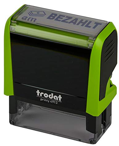 Trodat Printy 4913 apfelgrün BEZAHLT AM BLAU