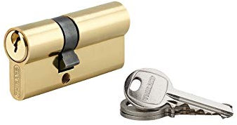 Cilindro europeo a doppia entrata SA 25x40mm, antisfilamento, ottone, 3 chiavi - THIRARD