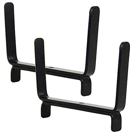 Achla BGK1408 - Soporte para caja de flores de 6 pulgadas para barandilla de 2 x 6 pulgadas