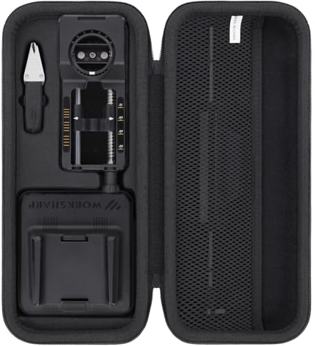 Aenllosi Hard Case for Work Sharp Precision Adjust Knife Sharpener, Black | EVA Hard Shell Protection, Shockproof Case Protection, Splash-Resistant Exterior, Scratch-Resistant Interior, Case Only