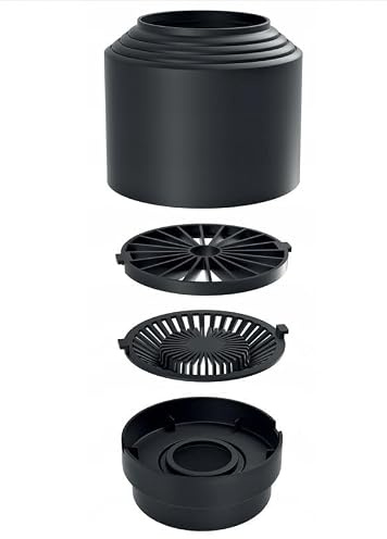 Fallrohrfilter Regenwasserfilter Filter Laubfang für Dachrinne Fallrohr Regenwasser Ablauf Regenfilter DN 13cm