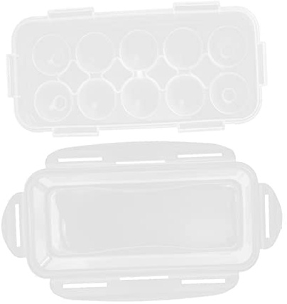 CAXUSD Contenedor Huevos Duradero y Reutilizable Organizador Huevos Refrigerador Huevera Grande Capacidad