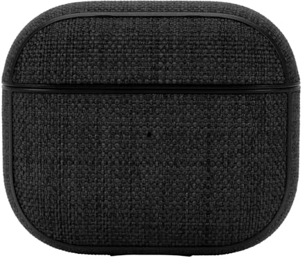 Incase Woolenex Airpods-Hülle aus Woolenex, langlebig, leicht, Schutzhülle aus hochwertigem Stoff, kratzfestes Design, präzise Passform für den täglichen Gebrauch, Asphalt