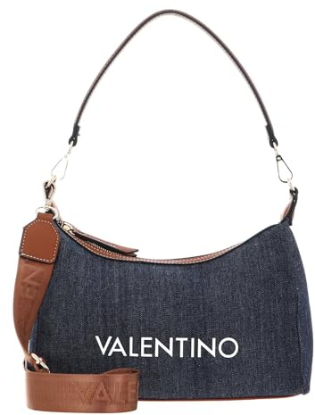 Valentino Damen Leith Re Tasche, Denim/Leder