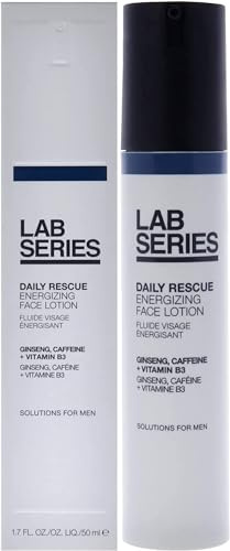 Lab Series Men's Daily Rescue Energizing Face Lotion - Face Cream Moisturizer - Anti Aging, Hydrating & Moisturizing - Skin Care for Men, 1.7 Fl Oz