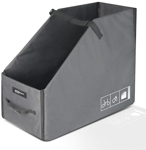 Jemora Faltrad-Aufbewahrungsbox mit Staubschutz, Fahrrad-Aufbewahrungstasche, Faltbare Outdoor-Aufbewahrungstasche für Faltrad