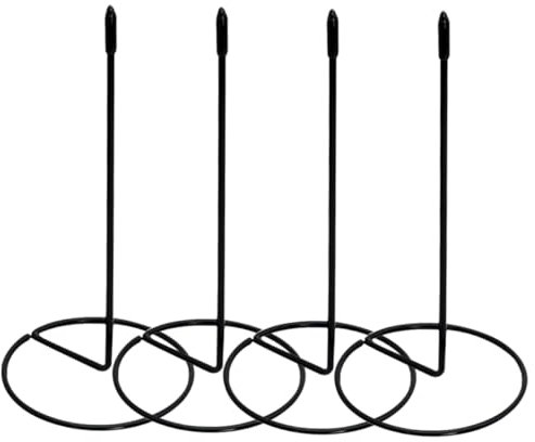 SEWACC 16 Stk Rechnungseinlage Spindelstange Geldscheinhalter Schreibtisch-rechnungsspindel Rechnung Quittungsinhaber Bürobeleg-organizer Spike-note-halter Black Rostfreier Stahl