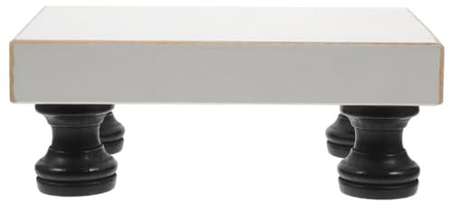 TOPBATHY Estante De Madera para Jabón Pequeño Reposapiés para Macetas Decoración Hogar