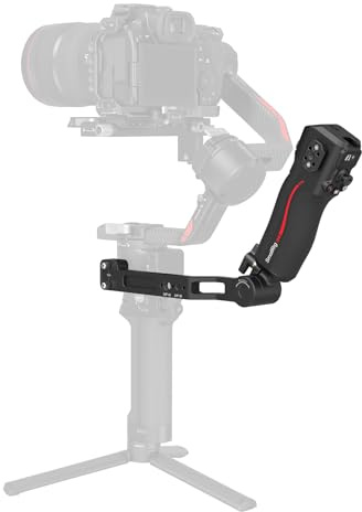SMALLRIG Adjustable Sling Handle for DJI RS 2 / RS 3 Pro/RS 4 / RS 4 Pro Gimbal Stabilizer, Focus Control, Max Load 13.2lb, Joystick Operation, Mode Switching, Centering/Locking - 4326