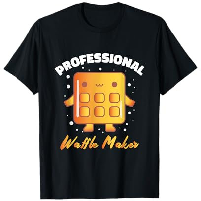 Waffles Novelty Accessories Professional Waffle Maker T-Shirt