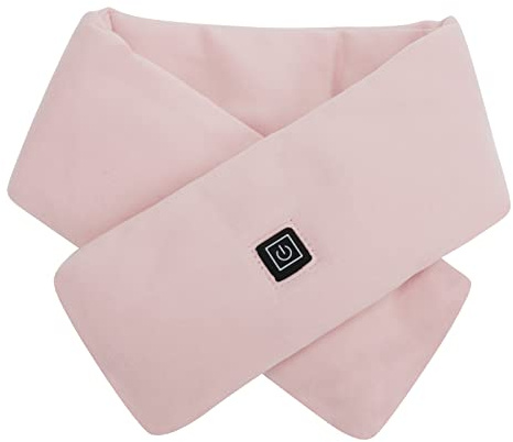 FakeFace Beheizter Schal Mit 3-Stufiger Temperatureinstellung, USB-Heizschal, Elektrischer Nackenwärmer, Beheizbarer Nackenwickel, Heated Scarf, Winterschals für Frauen Und Männer