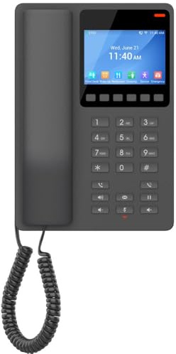Téléphone IP Grandstream GHP631W PoE Noir