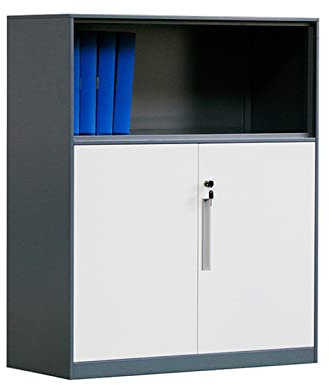 ASumPio Aktenschrank Büroboden Aktenschrank Home Niedriger Schrank Trennwandschrank Vorratsschrank Stahllagerschrank Lagerschrank Blechschrank Tisch Seitenschrank Akten,Gold