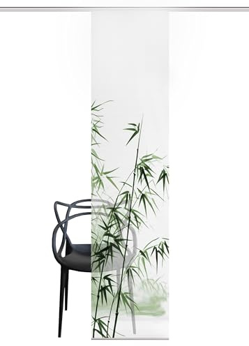 HOME in green HIG 800270, Rufus 245x60 cm, Blumendruck, Rec. Polyester, Farbe:grün, Größe:245 x 60 cm, Anzahl:1x