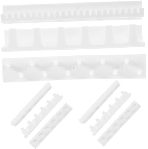 Hemobllo 1juego Soporte De Exhibición De Joyería Organizador De Pendientes y Soporte Mural Para Anillos y Pulseras Decorativo y