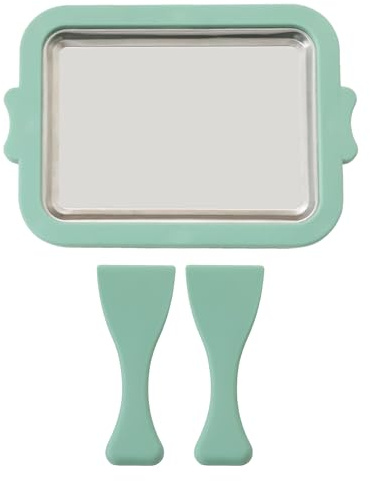 Heladera enrollada, bandeja para instantáneo | Mini máquina de yogur frito,Placa de heladera para uso doméstico para bares domésticos, cafés, tiendas de postres