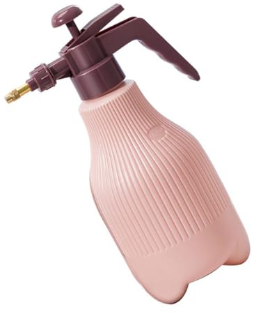 jojofuny Kreative Sprühflasche für Gartenpflanzen Gartensprüher aus Langlebigem Kunststoff Druckknopf Bewässerungsspritze Rosa Komfortabel und Vielseitig für Blumen und Topfpflanzen