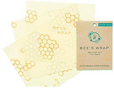 BEE'S WRAP Bienenwachstücher 3er Set ( 3x Medium) - Die umweltfreundliche Alternative zu Plastikfolie