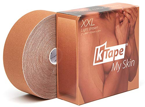 K-Tape® My Skin Light Brown XXL (Bulk Rolle, 5cm x 22m)