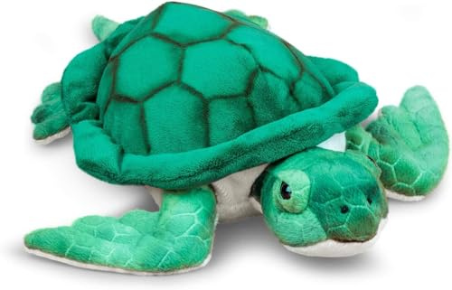 Animigos Plüschtier Schildkröte, Stofftier im realistischen Design, kuschelig weich, ca. 30 cm groß