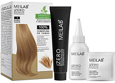 MEILAB - Haarfarbe ohne Ammoniak – 3 Stück – Mittelblond #7