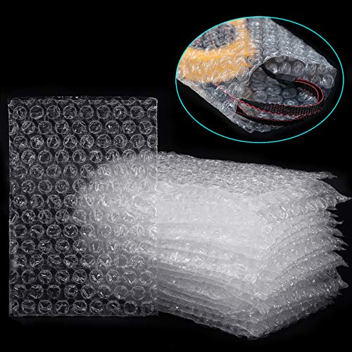 ADVcer 15 x 20 cm, 100 Stück Luftpolstertaschen, transparent, kleine Luftpolstertaschen, stoßfeste Schutzhüllen, für Verpackung, Postverpackung, Versand, Lagerung und Umzug (Großhandel Bulk)