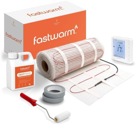 Fastwarm 200W Electric Underfloor Heating Sticky Mat Kit