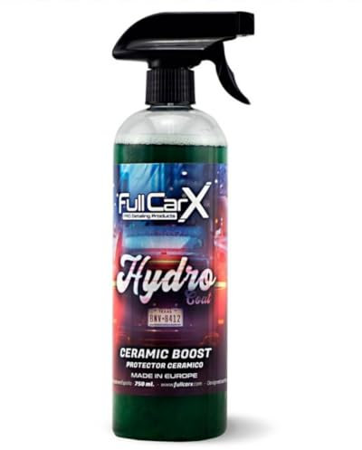 AutoFullCar - Hydro Coat 750 ml Traitement anti-pluie Carrosserie Voiture, Protection Céramique Répulsive, Pouvoir Hydrophobe Rapide, Action Durable, Produit Nettoyage Detailing Professionnel