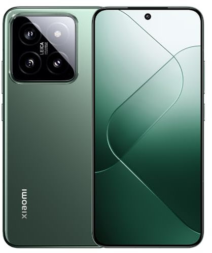 Xiaomi 14 Smartphone, telefono cellulare da 12+512 GB senza contratto, display AMOLED da 6,36'' a 120 Hz, Snapdragon 8 Gen3, 4610 mAh, HyperCharge da 90 W, IP68 antipolvere e impermeabile, fotocamera