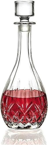 Rotwein Dekanter, Whisky Dekanter, Dekanter Dekanter Weindekanter Weindekanter Hochwertiger einfacher Kristallglas-Weindekanter mit Gravur