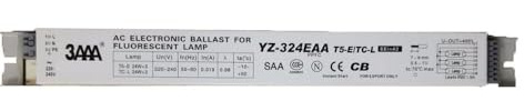 RTRCAGAKM 1pc YZ-324EAA AC Ballast électronique redresseurs for Lampe Fluorescente T5HO T5-E TC-L 3X24W Aquarium et boîte de Lampe publicitaire