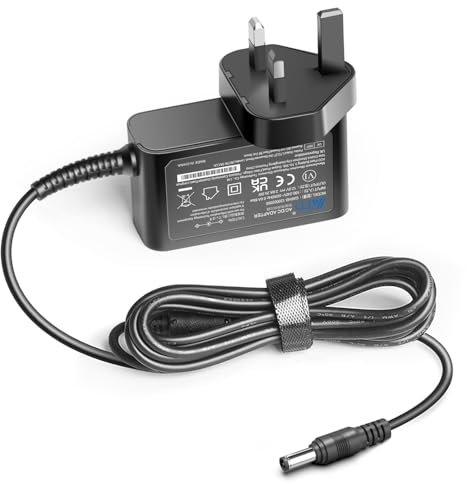 KFD 12V Power Adapter for Manhattan SX Freesat HD Box Manhattan T1 T2 T3 T4 T2-R T3-R T4-R T2R T3R T4R Freeview Play 4K Smart Recorder TV Box Charger DC12V 12.0V 2Amp 2A 1A Power Supply Cable PSU