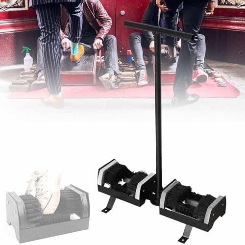 ZenSeFarin Grattoir à Bottes Robuste,Brosse Nettoyante pour Chaussures D'extérieur,Autolaveuse à Chaussures Durable pour Un Nettoyage Efficace Bottes Et Chaussures,pour Une Utilisation en Extérieur