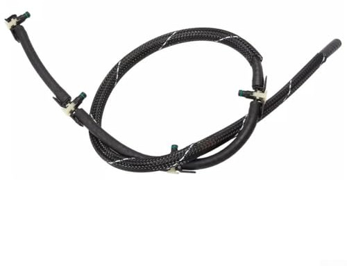 Gdfnmogo Tubo de fuga de combustible para serie 1, 2, 3, 4, 5, para X1, X3, X4 y MINI F54, F55, F56, F57, OEM 13538583458, material ABS, color negro