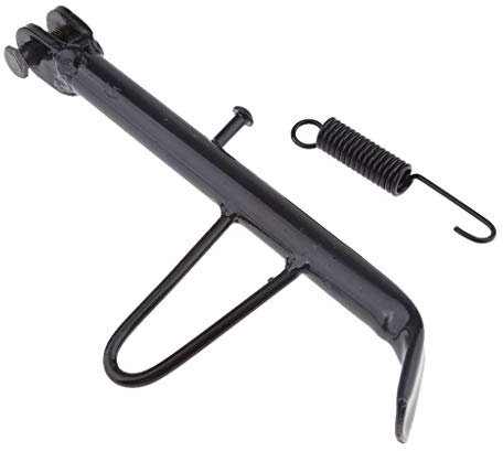 B Blesiya Kit de Béquille Latérale en Fer Accessoire Universelle Moto E-Scooter VTT - Noir 21cm