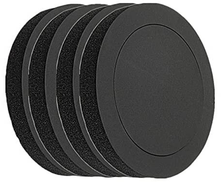 CENPEK Kit di Sistema di Potenziamento Dell'altoparlante Universale in Schiuma 4 Pezzi per Altoparlanti 6 Pollici e 6,5 Pollici, Anello Isolante per Altoparlanti Pad in Cotone insonorizzato