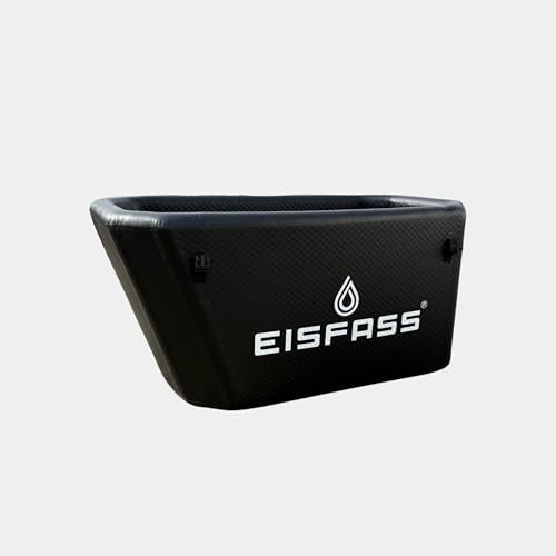 Eispool One extra Isolierung Eisfass Eistonne für Erwachsene ideal fürs Eisbad ca. 450 Liter Kältetherapie Regeneration nach dem Sport Eisbaden