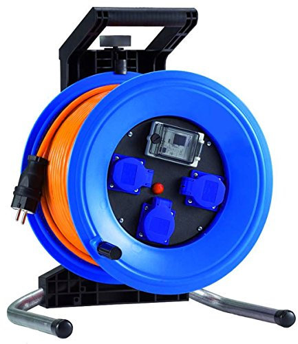 HEDI K350QTFI Kabeltrommel Professional Plus 320 50 m 3x1,5 mm² für Außen *NEU*