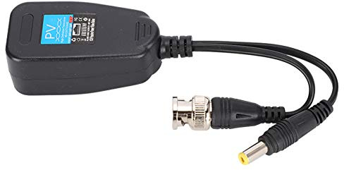 Rj45 Adapter CCTV Poe zu Bnc Konverter Abs Kunststoff 1 Paar Passive CCTV Koax Bnc Video Power Balun Transceiver zu Rj45 Stecker