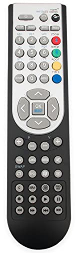 ALLIMITY Replace Remote Control fit for Alba TV DVD LCD19ADVD LCD22ADVD LCD26AD LED16911DVD LED16911DVDP LED22916DVDFHD LCDW16DVDHDF LCDW16DVDHDP