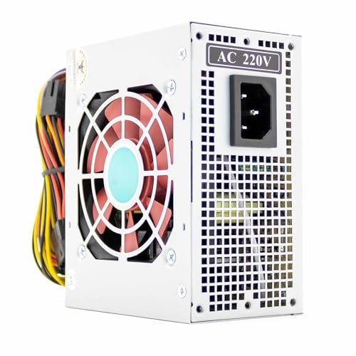 SIMPLETEK - TFX-Netzteil 230 W - Netzteil für HTPC, All-in-One-PC und mATX-Karte - Abmessungen 10 x 6,2 x 12,3 cm - geräuscharmer 70mm Lüfter