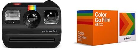 Polaroid - Go Generation 2 Appareil Photo instantané - Noir & Film Couleur pour Go - x48 Film Pack